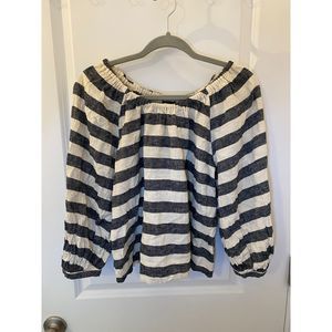 Women Blouse Who What Wear XS Off-shoulder